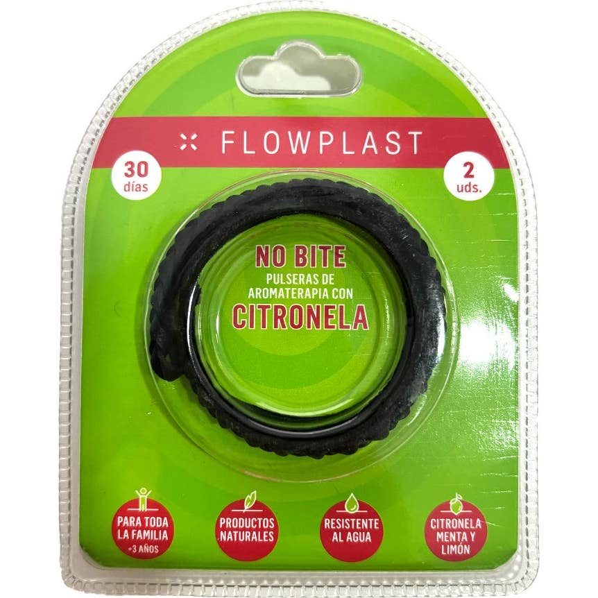 Flowplast Pulsera Citronela 2uds