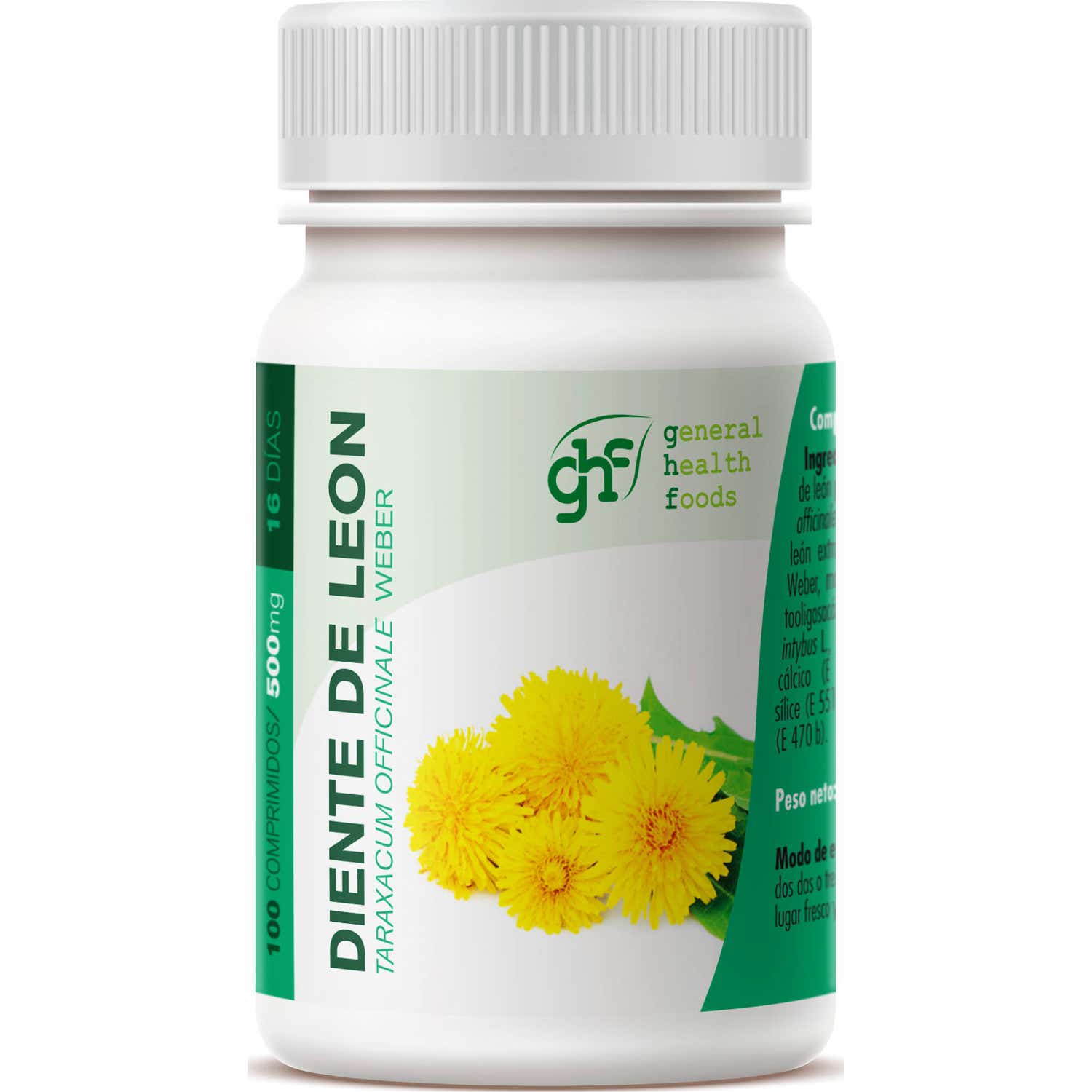 GHF Diente de León 500mg 100comp