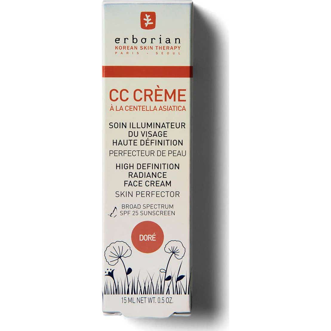 Erborian Crema CC con Centella Asiática Dorado 15ml