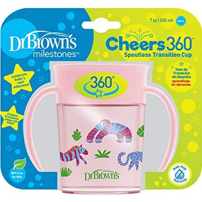 Dr Brown Rosa Dr Brown's Vaso 360 Sin Boquilla 1 Ud
