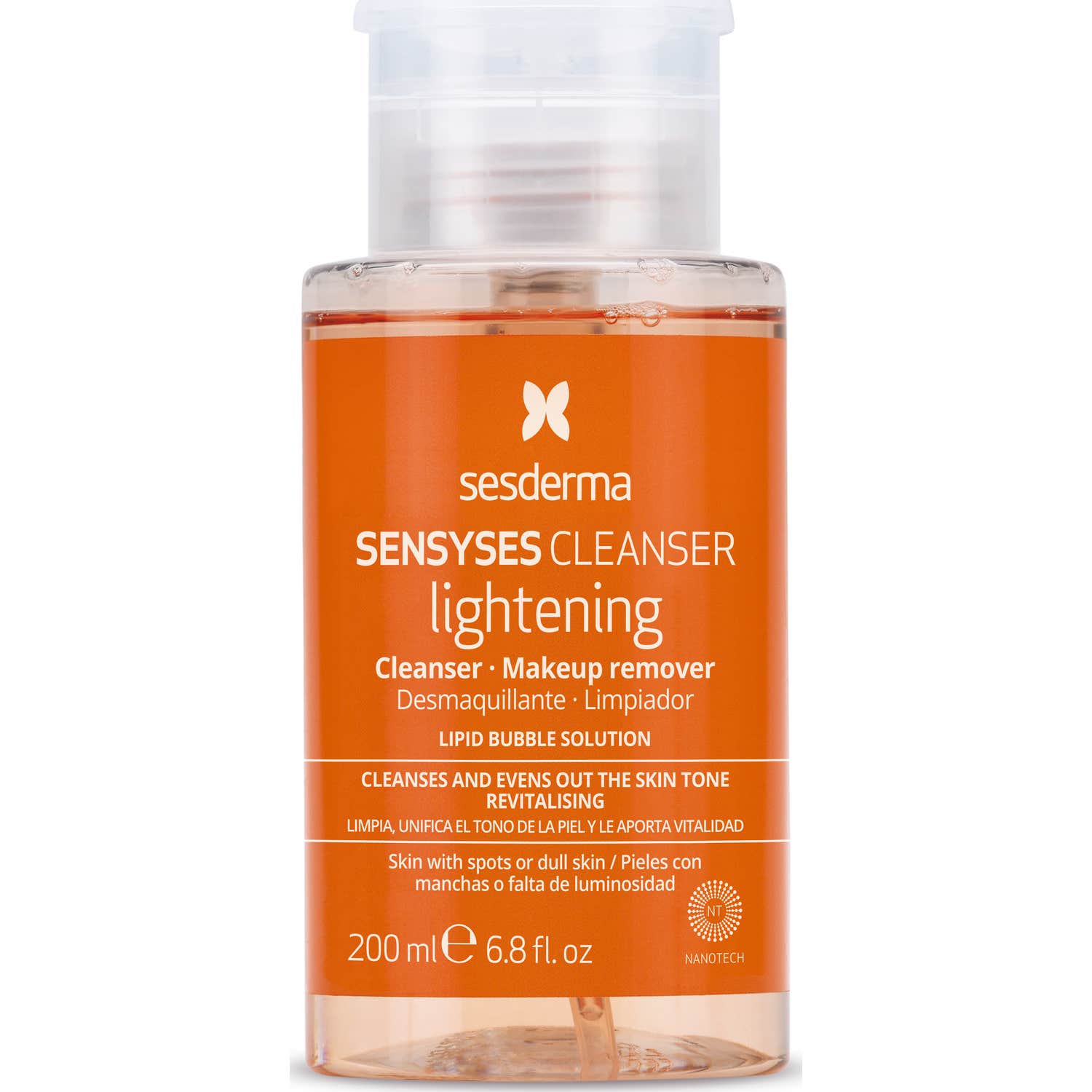 Sesderma Sensyses Cleanser Lightening Desmaquillante Limpiador 200ml