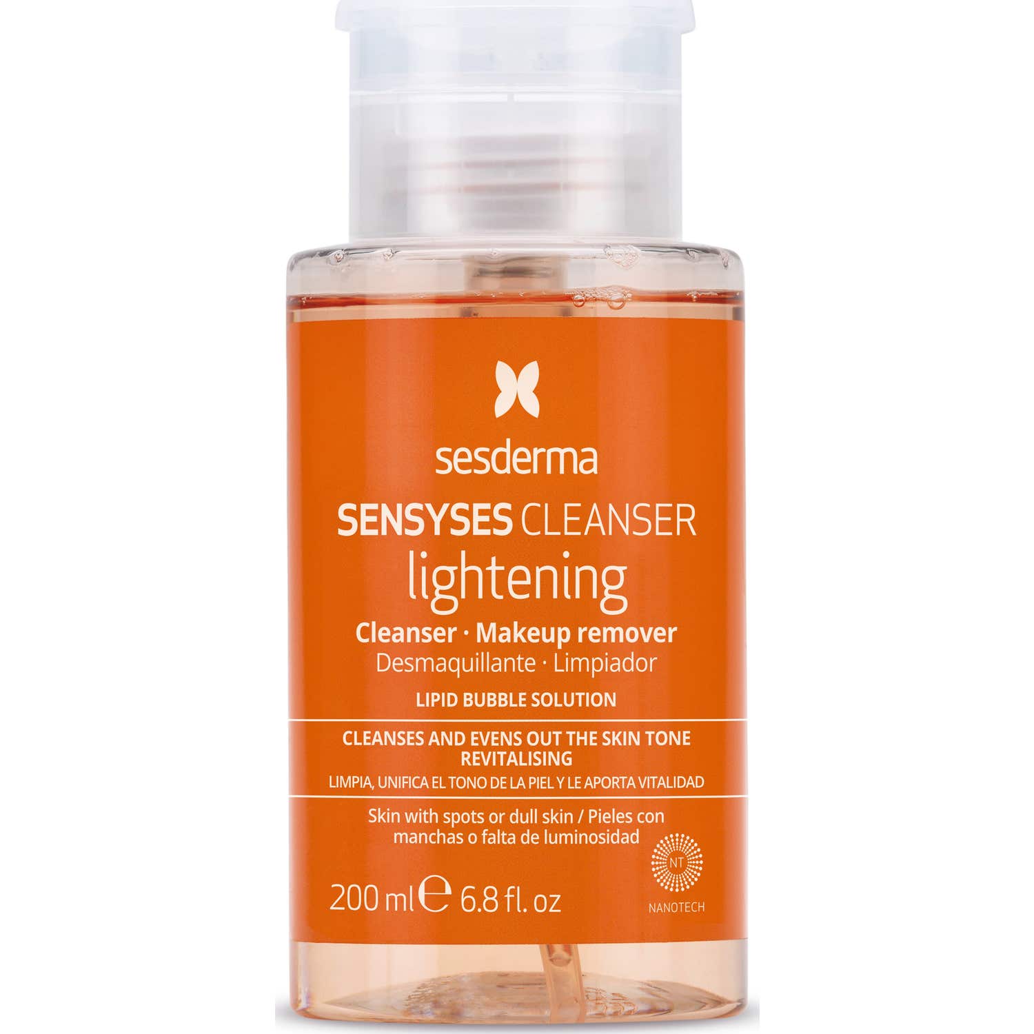 Sesderma Sensyses Cleanser Lightening Desmaquillante Limpiador 200ml