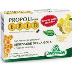 Specchiasol 5 X Propóleo Epid Miel-Limón 20 Comprimidos Masticables - Imagen 2