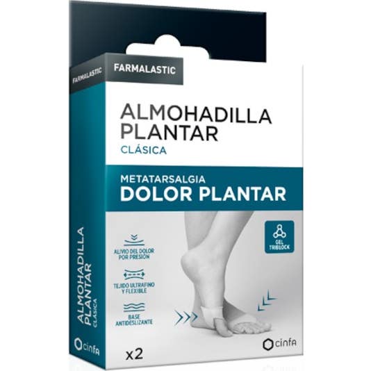 Farmalastic podo almohadilla plantar gel talla 36-38