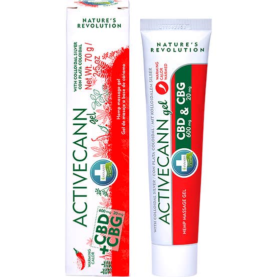 Annabis Activecann Gel Masaje Efecto Calor Cáñamo 75ml