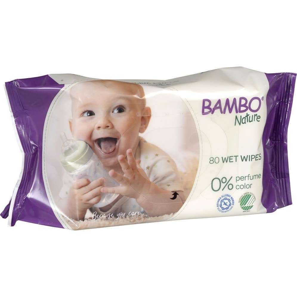 Bambo Nature Toallitas Bebé Eco 80uds