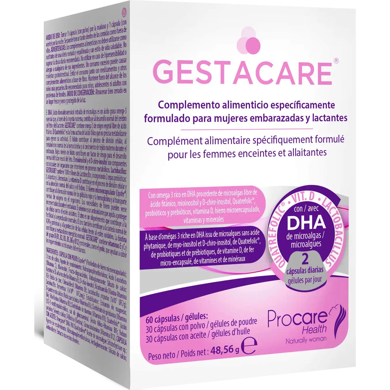 Procare Gestacare 60caps