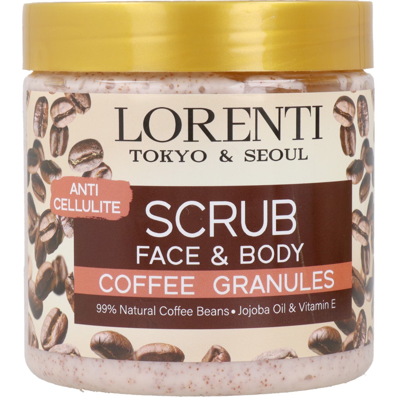 Lorenti Scrub Face & Body Coffee Granules 500ml