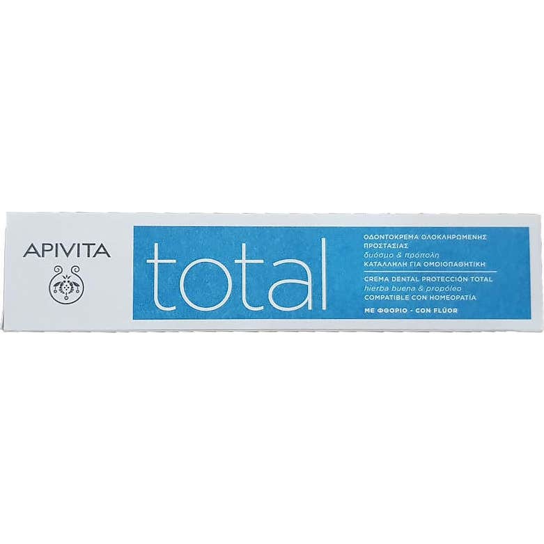 Apivita crema dental total hierbabuena 75ml