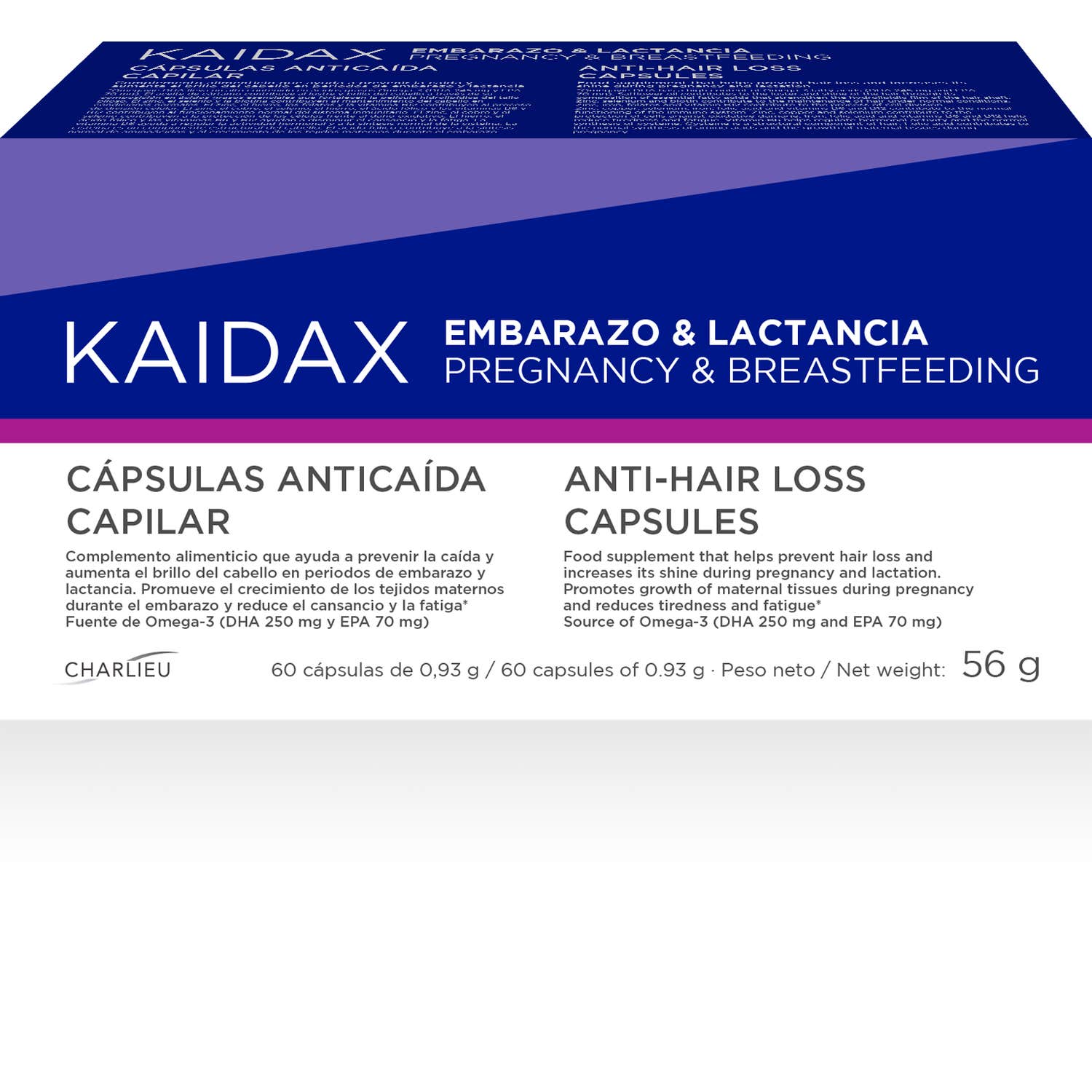 Kaidax Embarazo & Lactancia 60 Cápsulas - Imagen 3