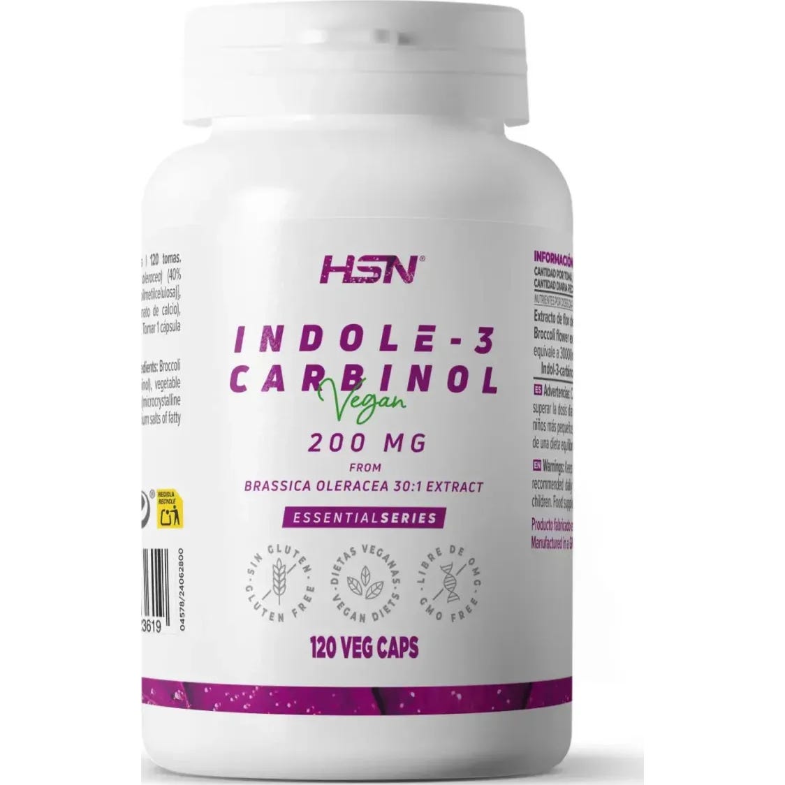 HSN Indol-3-Carbinol 200mg 120vcaps | Natural Doctor