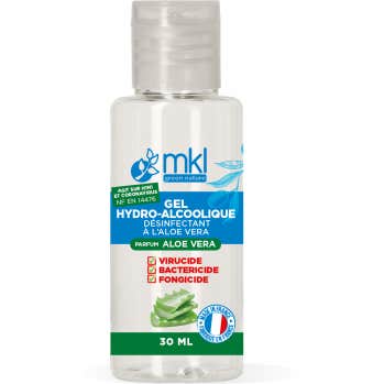 Mkl Gel Hidroalcohólico Aloe Vera 30 ml