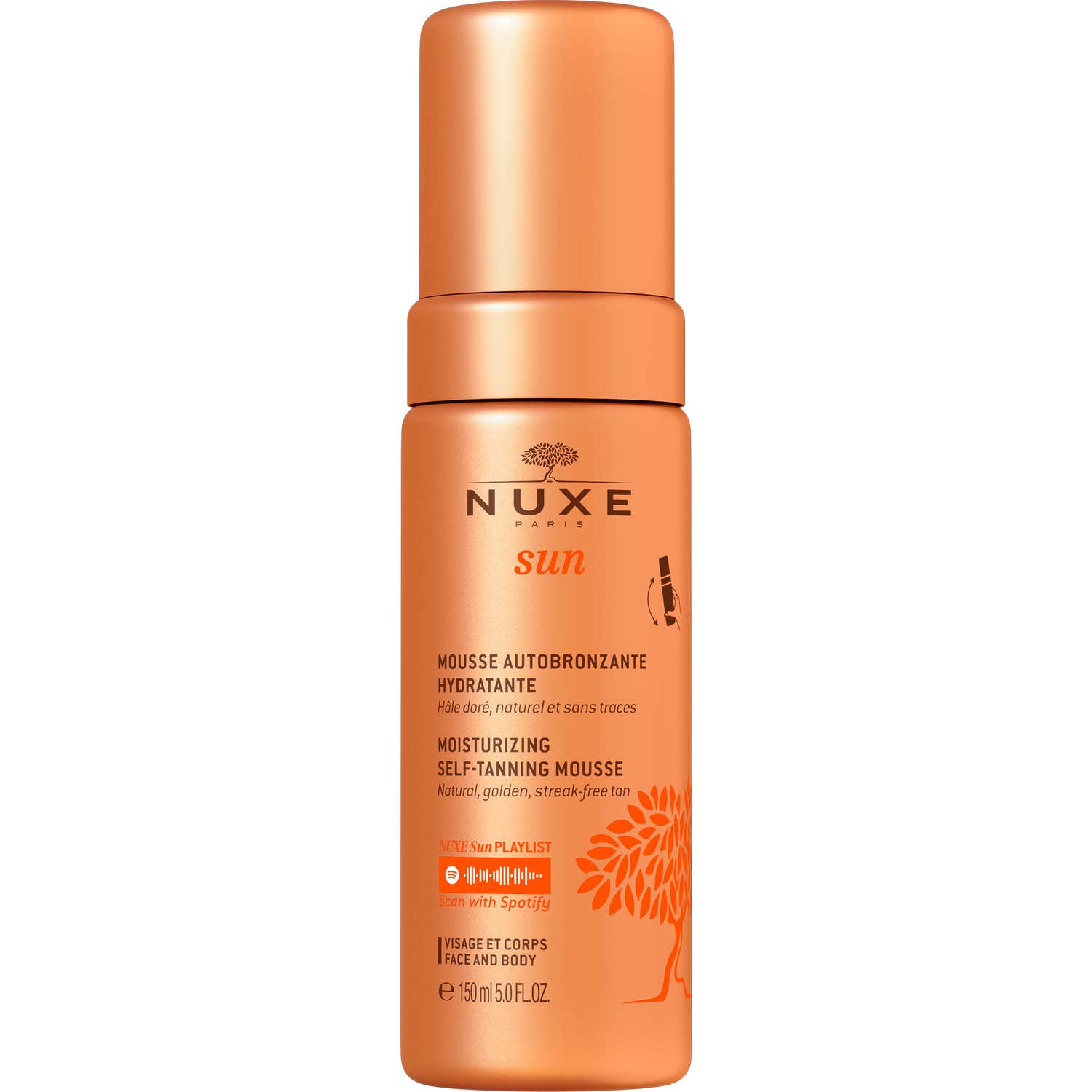 Nuxe Sun Espuma Autobronceadora Hidratante 150ml