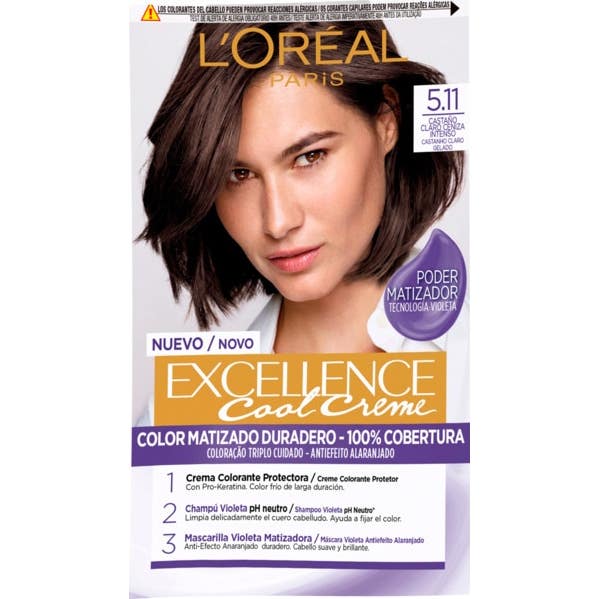 'L''Oréal Excellence Cool Creme Tinte Nº5,11 1ud'