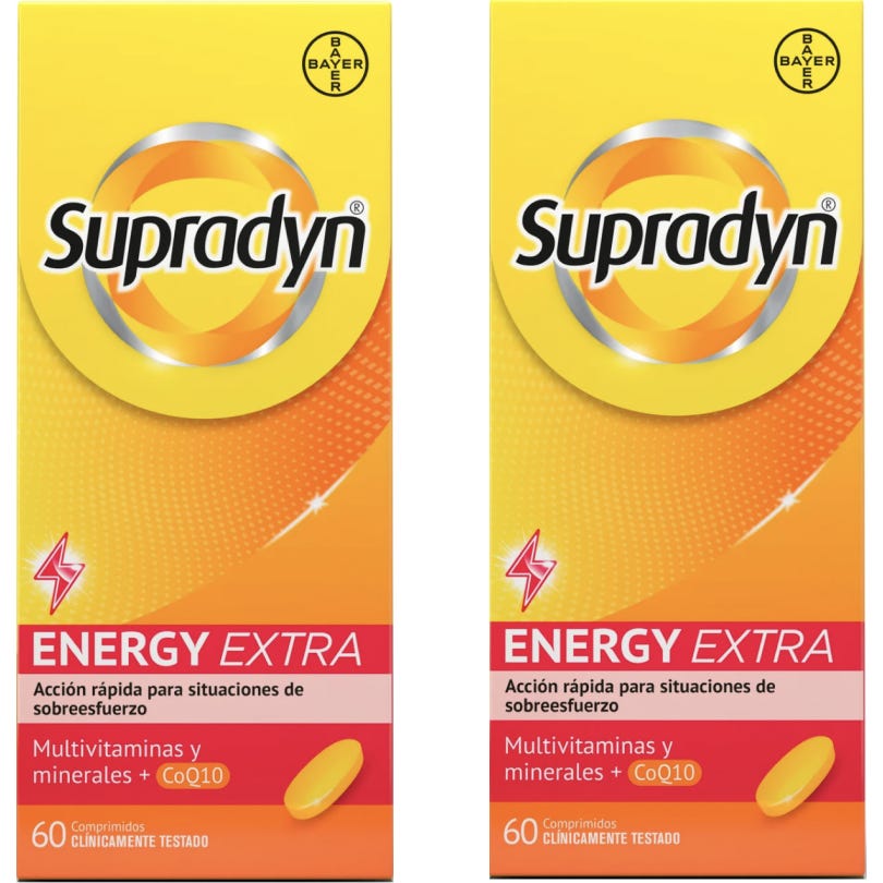 Supradyn Energy Extra 2x60 comprimidos