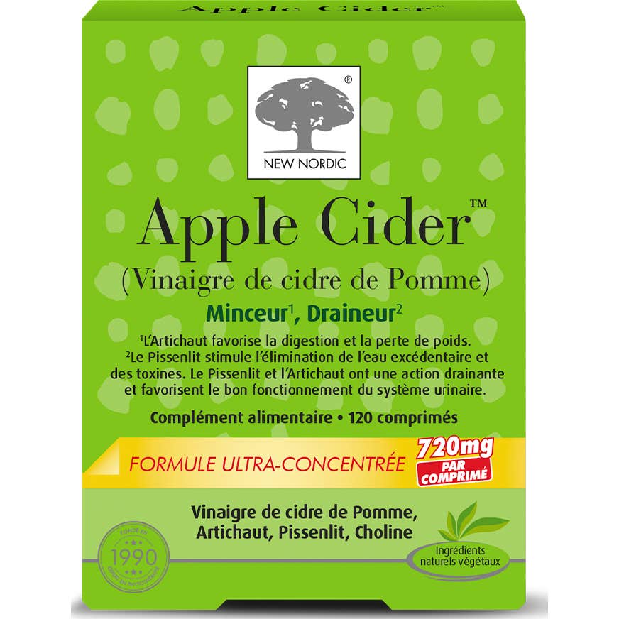 New Nordic Apple Cider 120comp