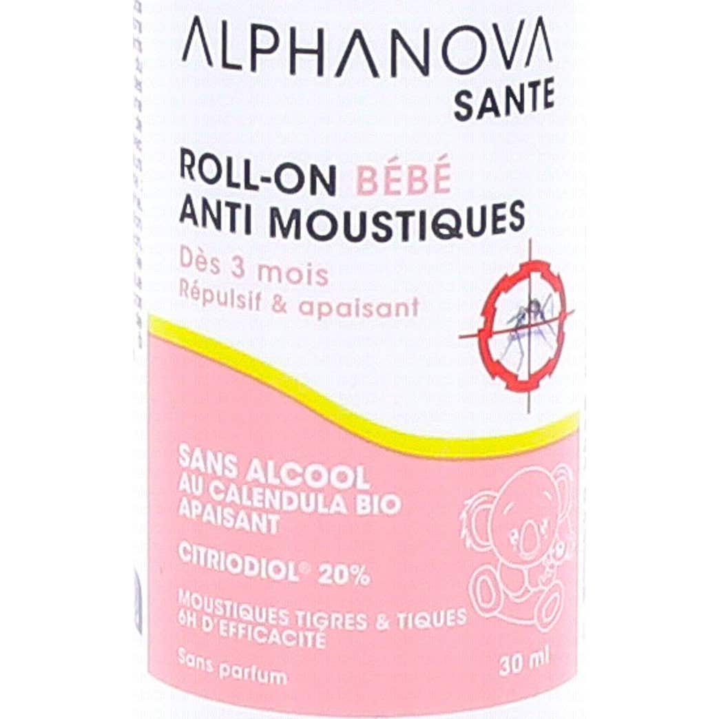Alphanova Sante Roll-On Bebé Anti Mosquitos 30ml