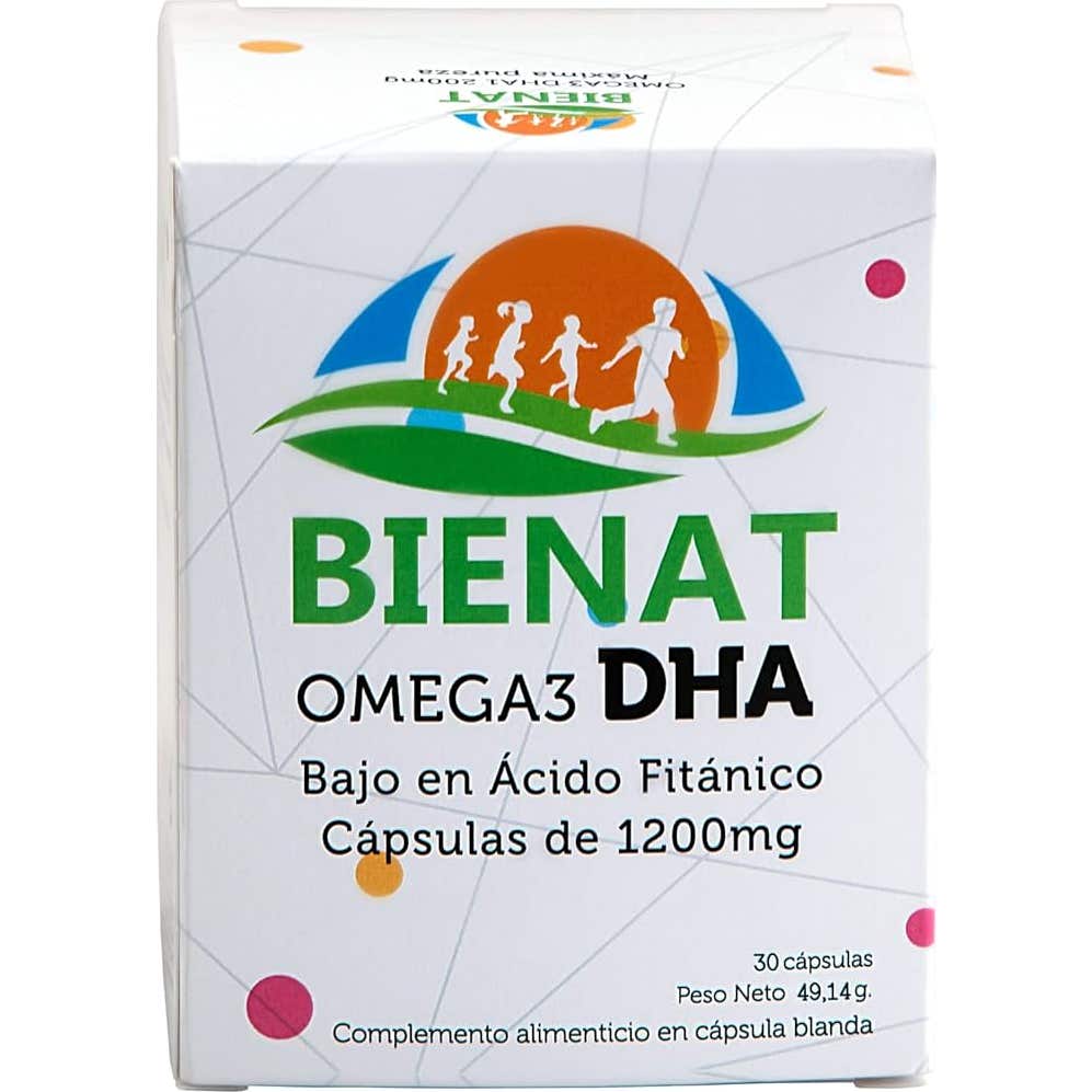 Bienat Dha Omega 3 1200 Mg 30 Caps