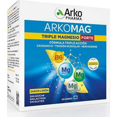 Arkopharma Arkomag Triple Magnesio Forte 20 Sobres