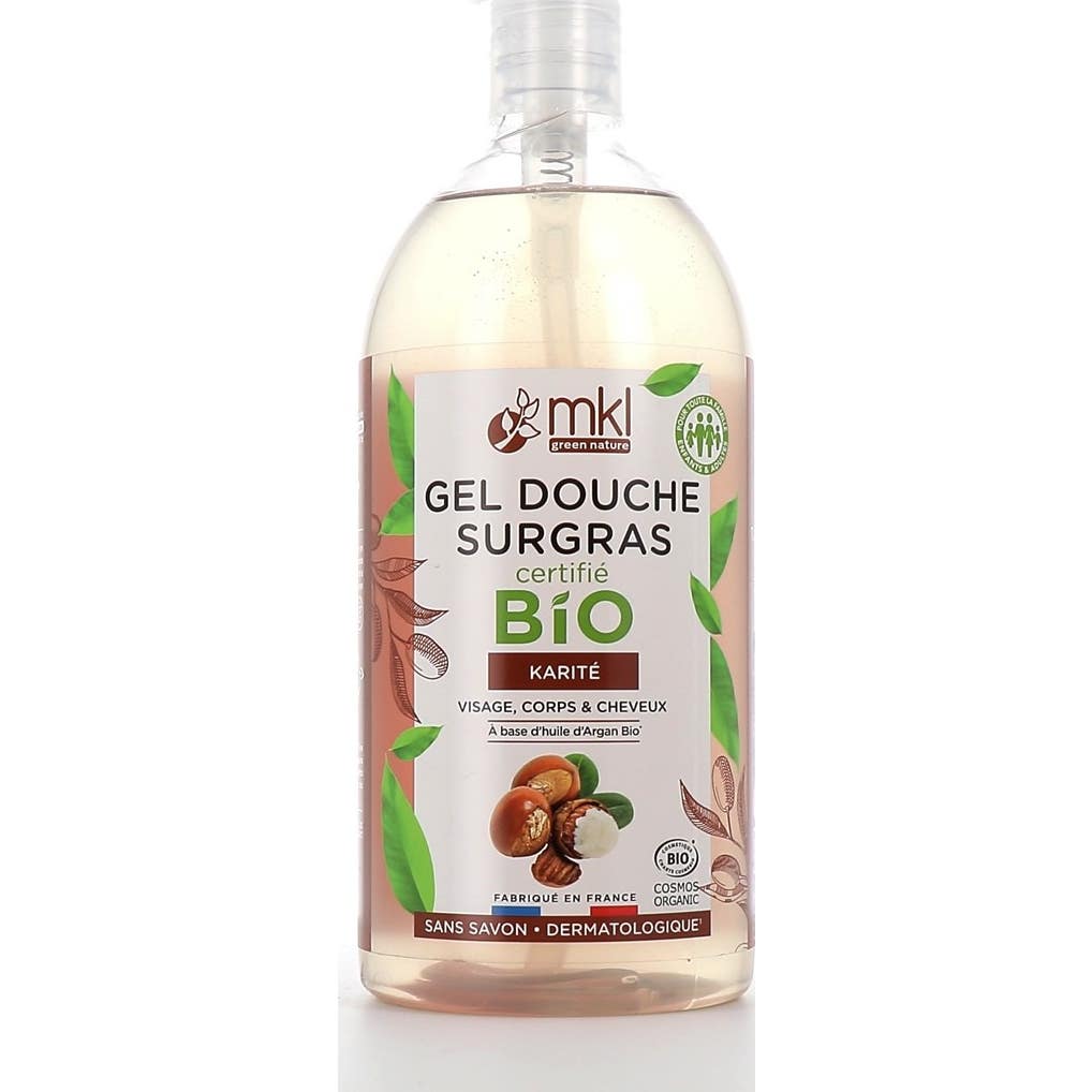 MKL Green Nature Gel de Ducha Supergraso Ecológico sin Fragancia 1L
