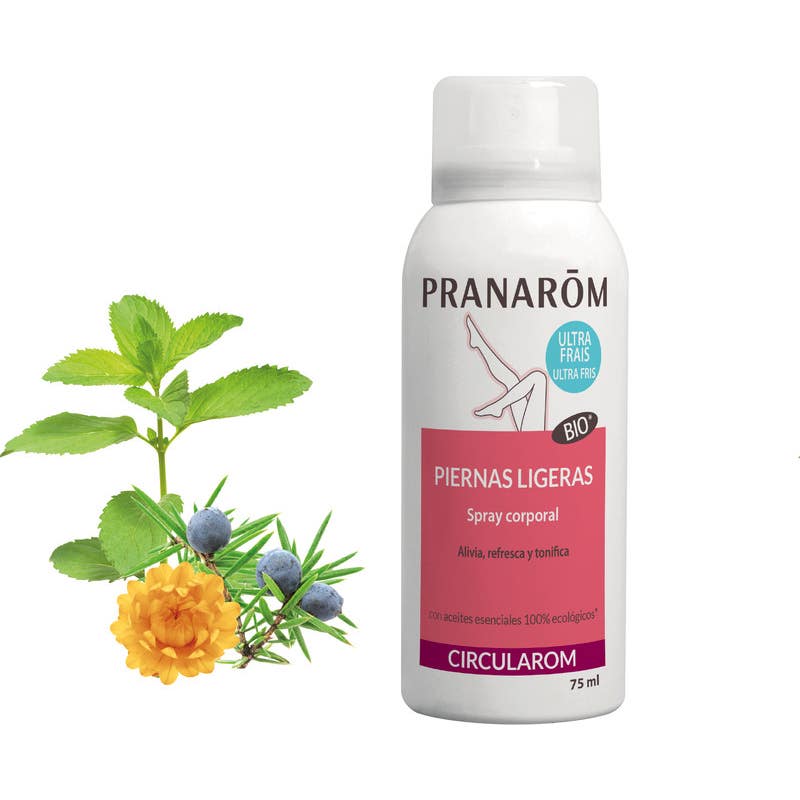 Pranarôm Circularom Piernas Cansadas Spray Ultra Frío BIO 75ml