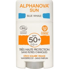 Alphanova Sun Bio Stick Facial SPF50+ Color Azul 12g