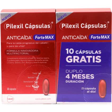 Pilexil Forte Max Anticaída 2x60 caps