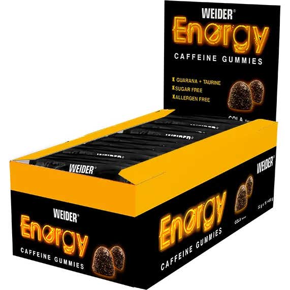 Victory Endurance Weider Energy Caffeine Gummies 15X32 G