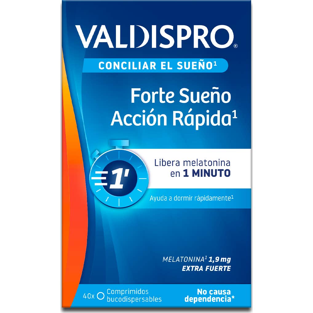 Valdispro Forte Sueño Acción Rápida 40Comp