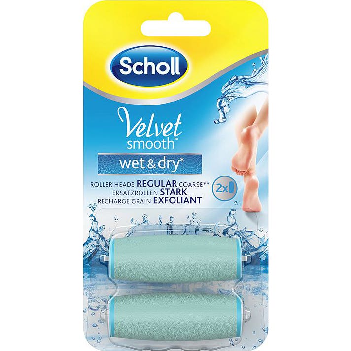 Scholl Velvet Smooth Wet & Dry recambios lima electrónica 2uds