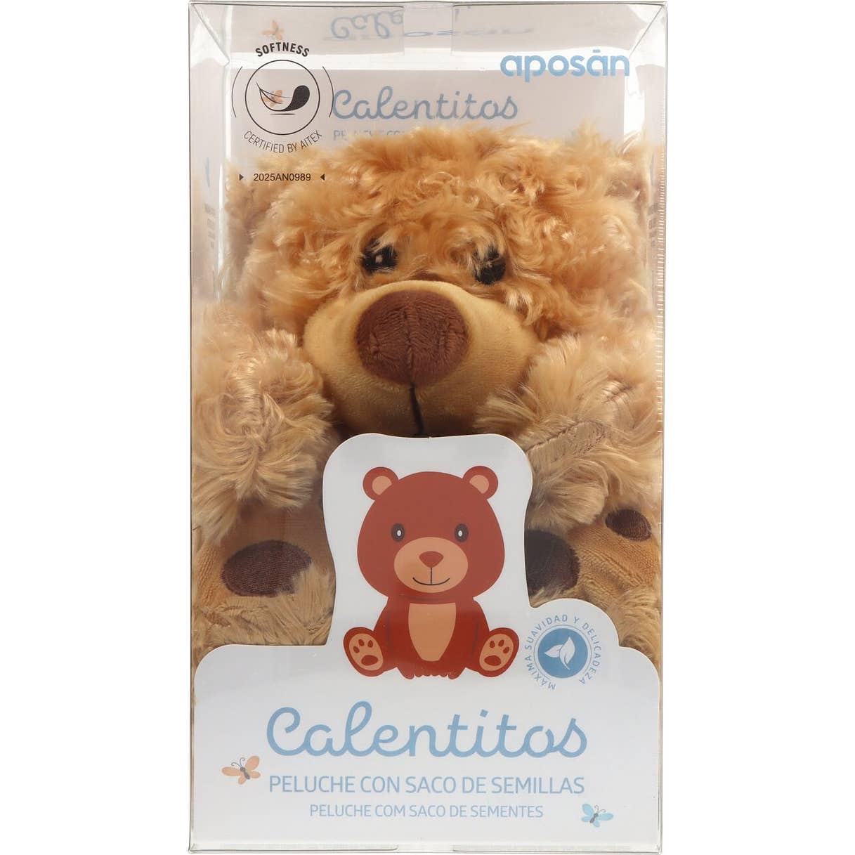 Aposan Calentito Peluche Oso 1 ud