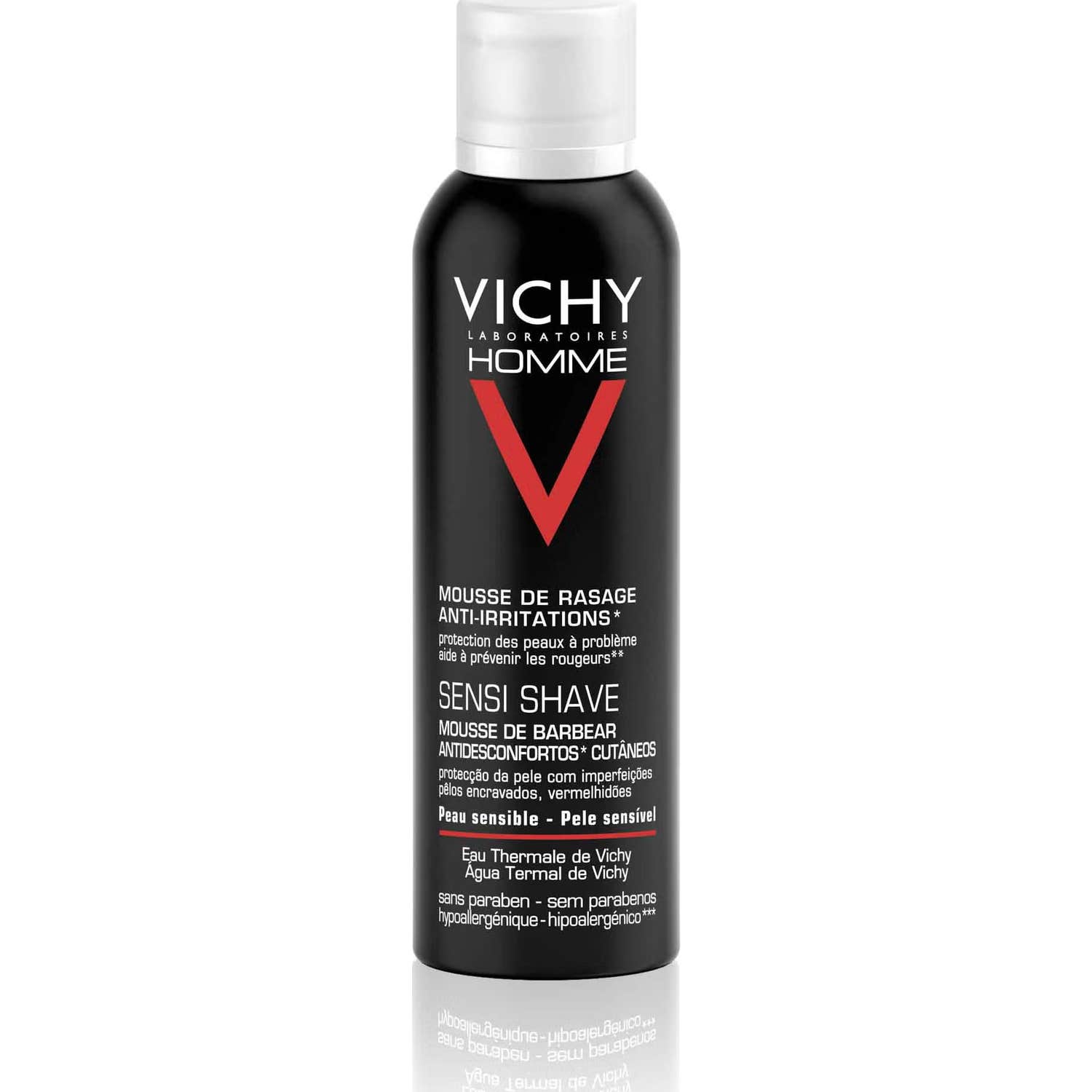 Vichy Homme Espuma de Afeitado Anti-irritaciones 200ml