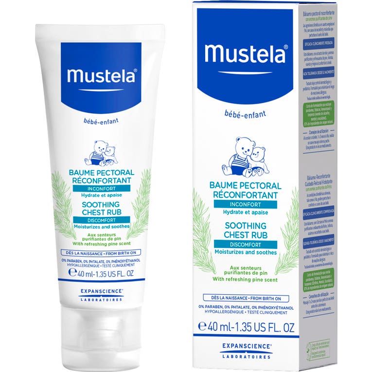 Mustela Bálsamo Pectoral Reconfortante 40 ml