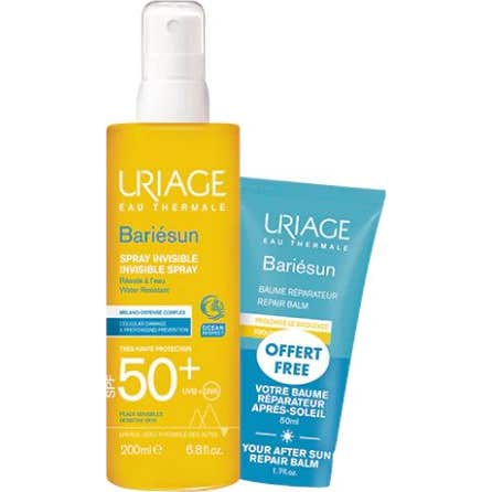 Uriage Pack Spray SPF50 200 ml + Bálsamo After Sun 50 ml