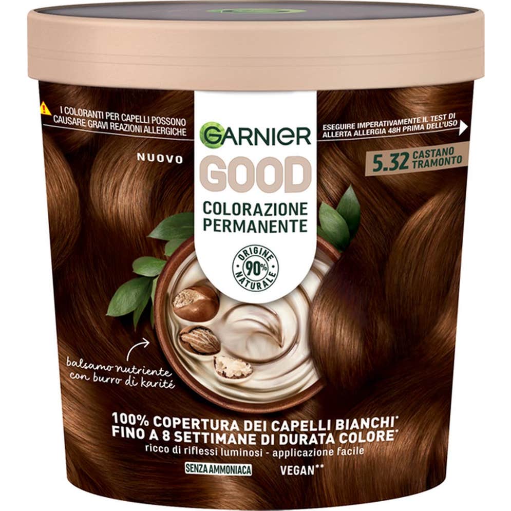 Garnier Good Coloración Permanente Nro 5.32 Castaño 217ml