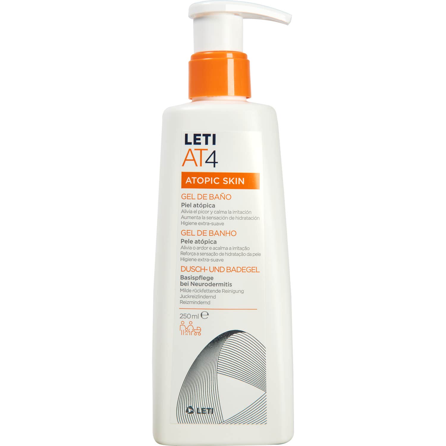 LetiAT4 Gel de Baño 250ml
