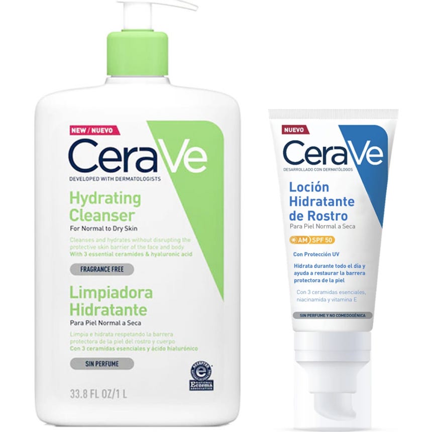 CeraVe Pack Hidratación Total Rutina de Día