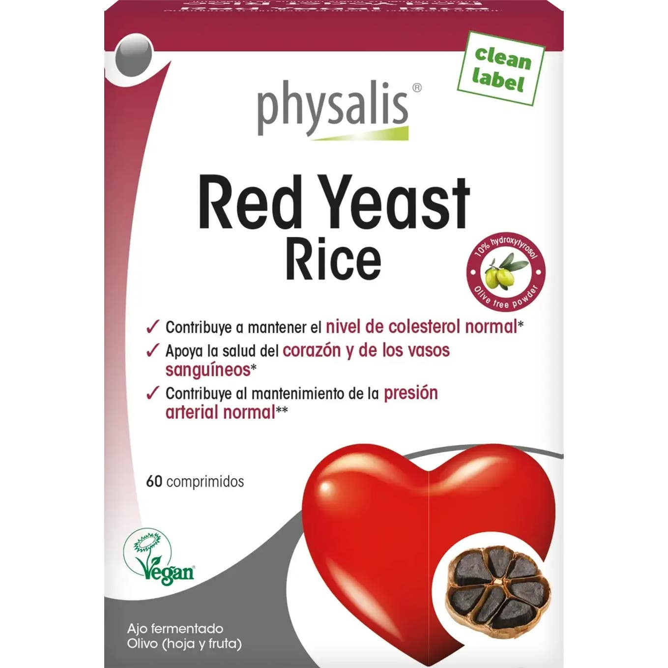 Physalis Levadura Roja Arroz 60 caps