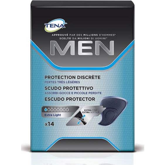 Tena Men Escudo Protector Extra Fino 14uds