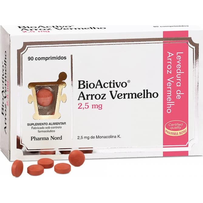Pharma Nord BioActivo Arroz Vermelho 2.5mg 180comp