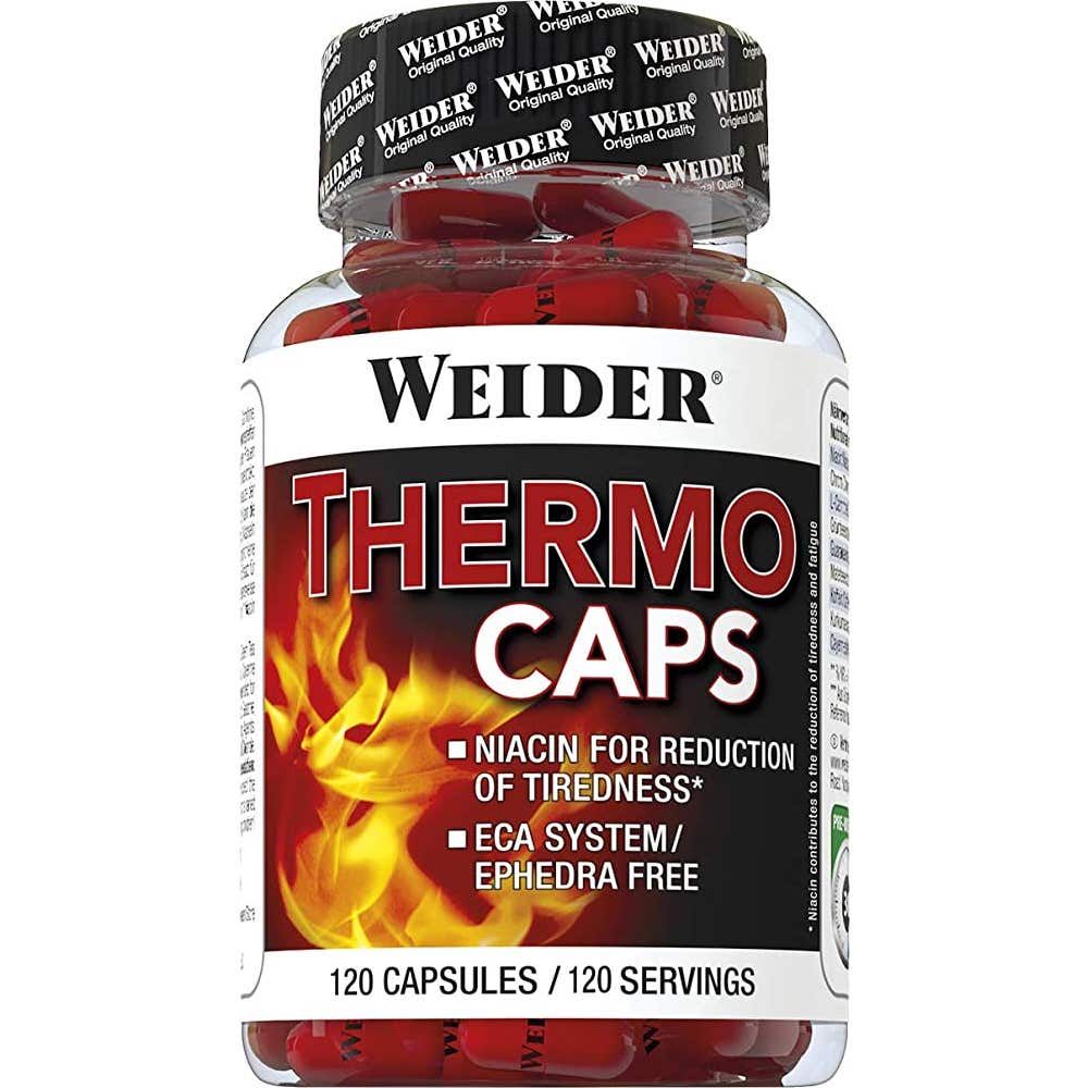Weider 10 X Thermo Quemagrasas 120 Cápsulas - Imagen 4