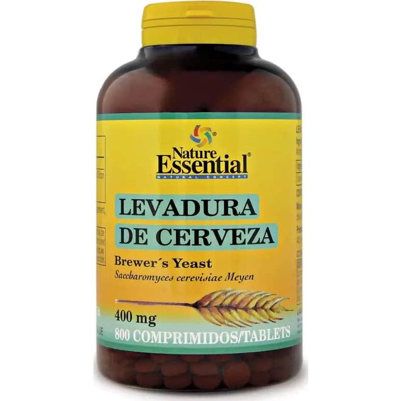 Nature Essential Levadura Cerveza 400 mg 800 caps