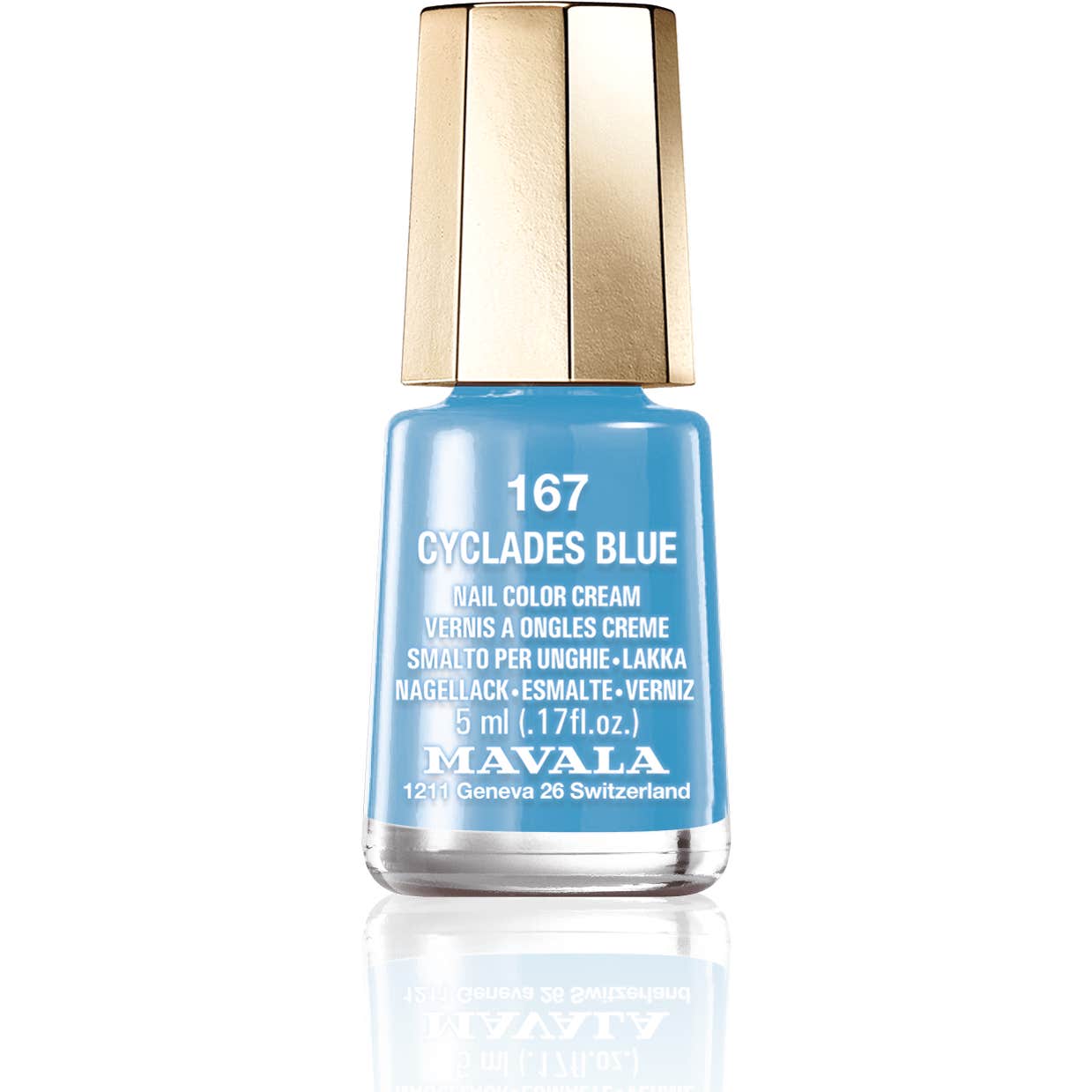 Mavala Esmalte de Uñas 167 Cyclades Blue 5 ml