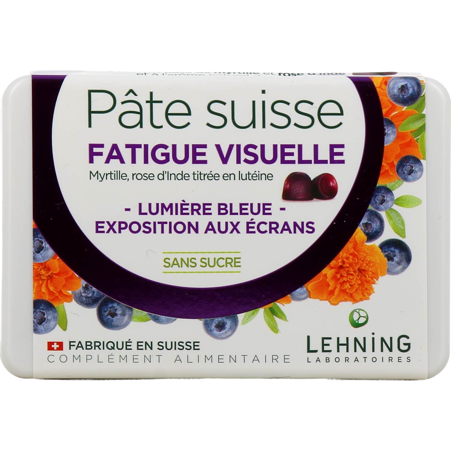 Lehning Pasta Suiza Fatiga Visual Gummies 40uds | Natural Doctor
