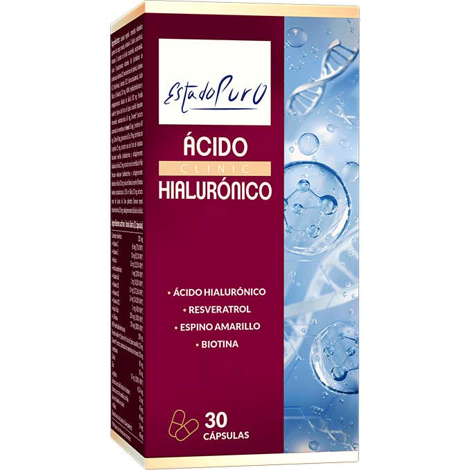 Estado Puro Amarillo Ácido Hialurónico Clinic 30Caps
