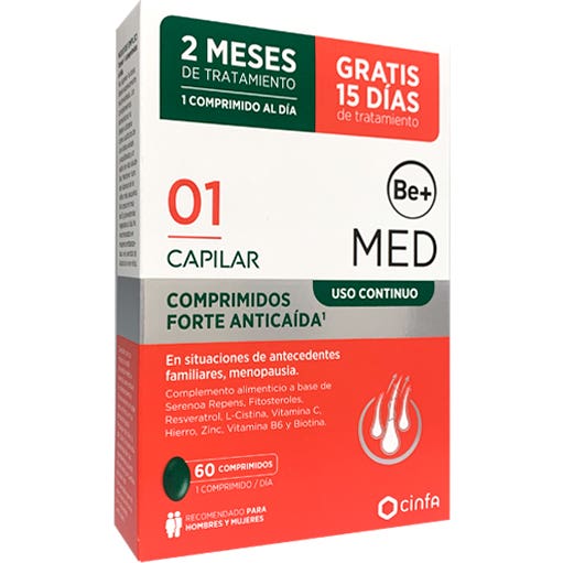 Be+ Med Capilar Uso Continuo Forte 60comp
