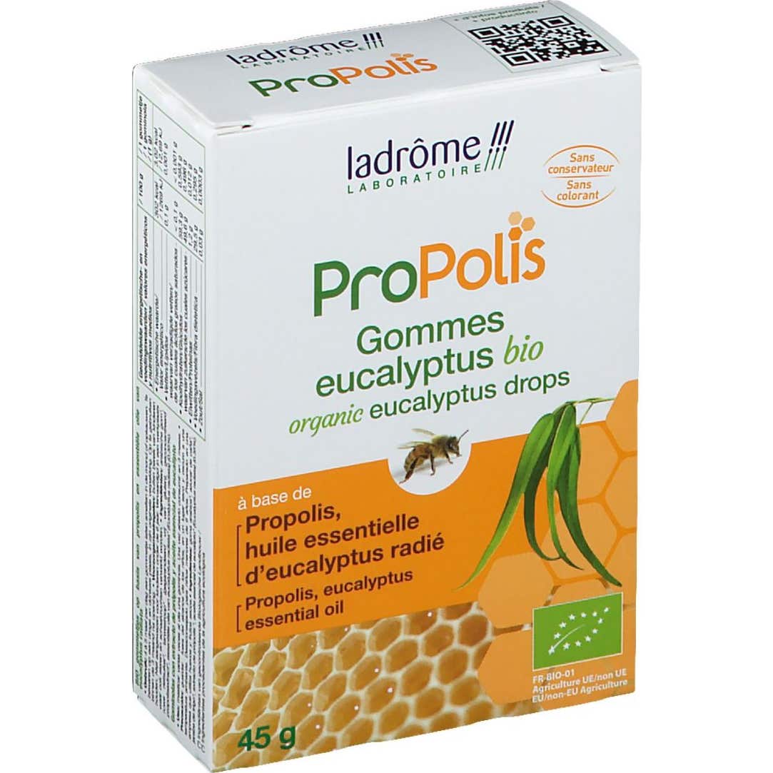 LadarmGomas de PropóleoEucalipto Bio 45g