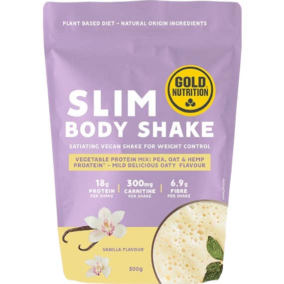 Gold Nutrition Slim Body Shake Vanilla 300g