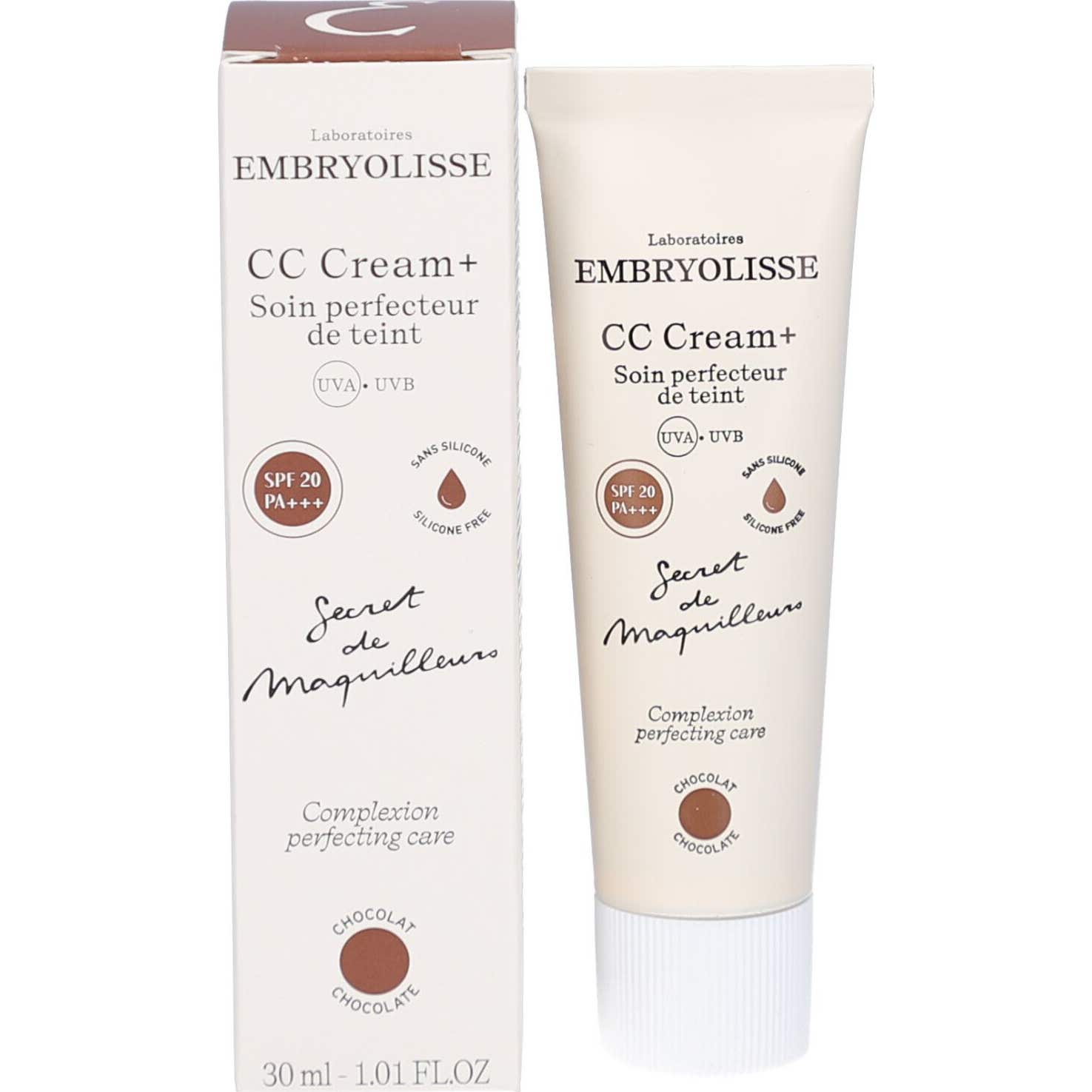 Embryolisse CC Cream+ Spf20 Chocolate 30 ml
