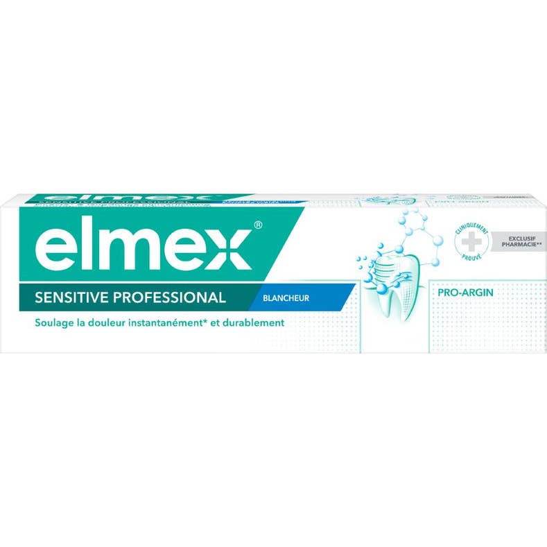 Elmex Sensitive Pasta de dientes profesional blanqueadora 75 Ml